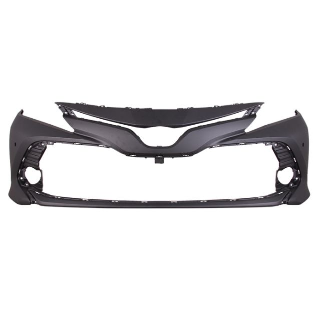 TOYOTA CAMRY FRONT BUMPER COVER PRIMED (XLE)(W/SENSOR) OEM#521190X937 2018-2020 PL#TO1000432