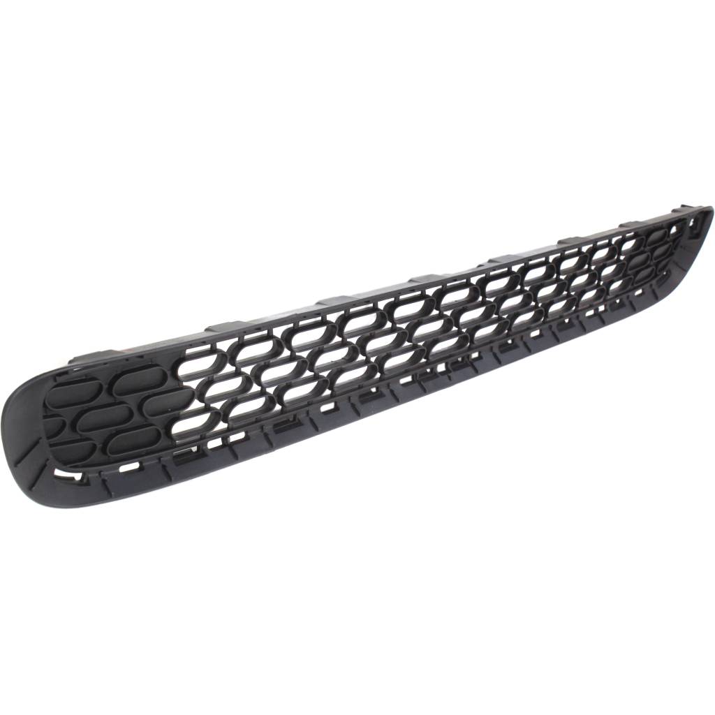 MINI COOPER CONV FRONT BUMPER GRILLE TXT-BLACK (BASE MDL WO/JCW)(W/CHROME TRIM) OEM#51117337793 2016-2021 PL#MC1036106