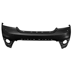 DODGE JOURNEY FRONT BUMPER UPPER COVER PRIMED (2 PC TYPE)(CROSSROAD)(W/HEAD LAMP WASHER) OEM#5QZ96TZZAC 2014-2020 PL#CH1014120