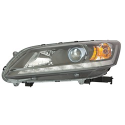 HONDA ACCORD HYBRID HEAD LAMP ASSEMBLY LEFT (Driver Side) (HALOGEN) **CAPA** OEM#33150T3WA01 2014-2015 PL#HO2502166C