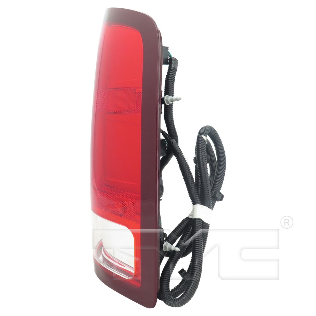 GM TRUCKS & VANS SIERRA/PU 1500 (GMC) TAIL LAMP ASSY RIGHT (Passenger Side)(EXC DENALI)(921 BACK UP BULB) OEM#20840274 2010-2011 PL#GM2801250