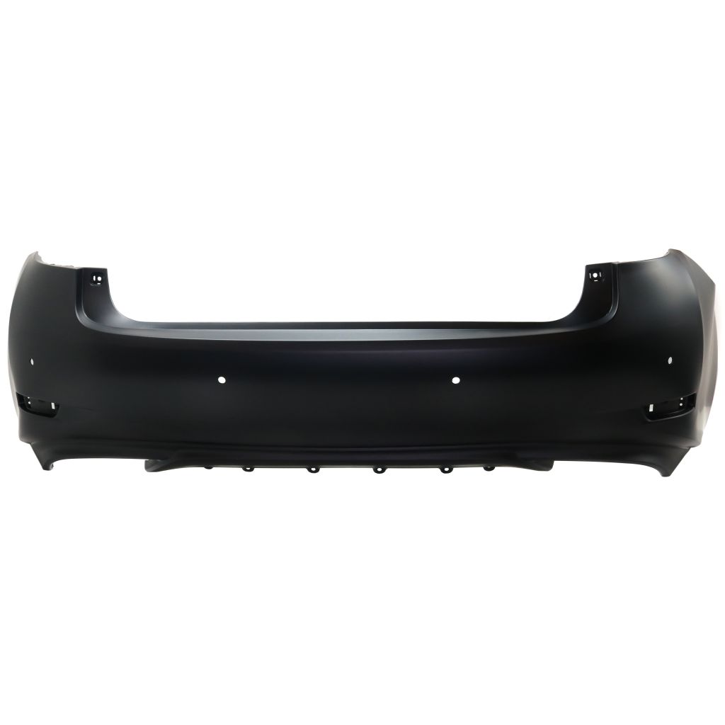 LEXUS ES 350 REAR BUMPER COVER PARTIAL PRIMED (W/SENSOR; USA BUILT) OEM#521590A905 2016-2018 PL#LX1100197