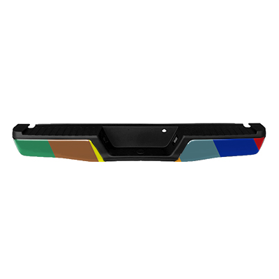 FORD TRUCKS & VANS FORD/PU (F150)(EXC RAPTOR) REAR STEP BMP ASSY PTD (WO/SENSOR)(WO/TOW PKG) OEM#FL3Z17906GCP-PFM 2015-2020 PL#FO1103184