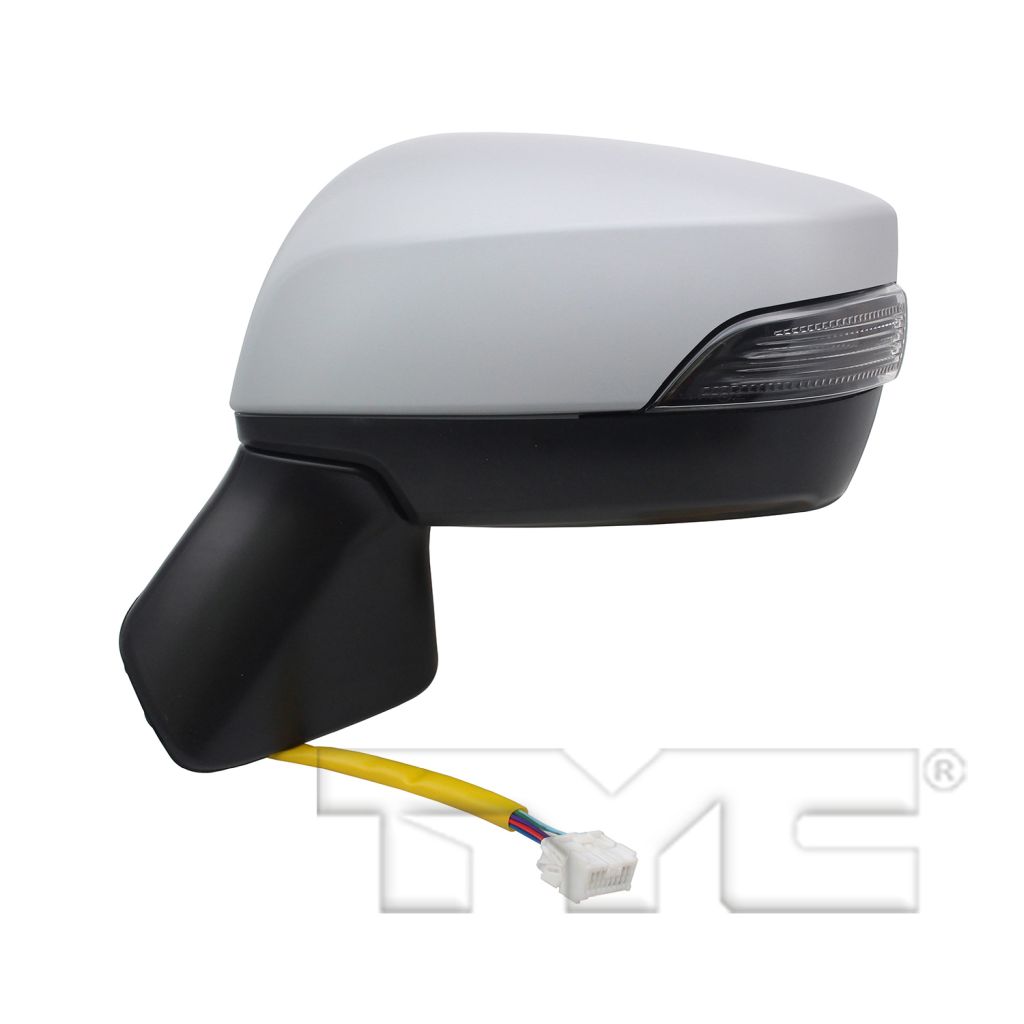 SUBARU LEGACY DOOR MIRROR LEFT (Driver Side) PWR/HTD/SIGNAL (NO BLIND DETECT LAMP) (PTM CVR) OEM#91036AL20A-PFM 2015-2017 PL#SU1320142