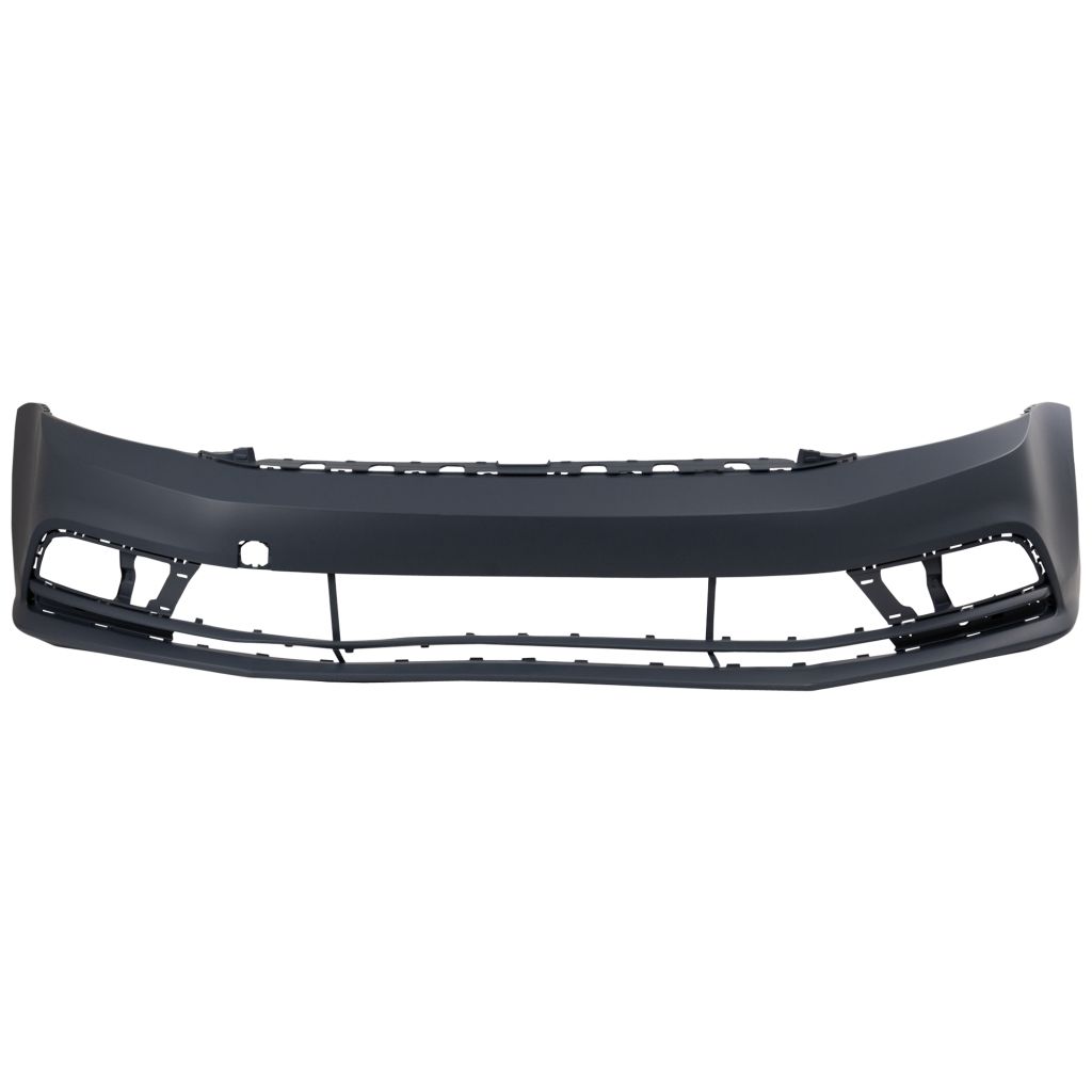VOLKSWAGEN JETTA HYBRID FRONT BUMPER COVER PRIMED (WO/SENSOR) OEM#5C6807217AGGRU 2015-2016 PL#VW1000220