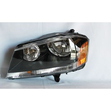 DODGE AVENGER HEAD LAMP ASSEMBLY LEFT (Driver Side) (BLACK HSG) OEM#5303745AD 2008-2014 PL#CH2502194