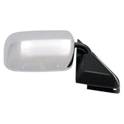 GM TRUCKS & VANS TAHOE (CHEVY) (HEAD/LAMP & C/L 2pcs Design ) MIRROR RIGHT (Passenger Side) CHROME MANUAL (BELOW EYELINE) OEM#15697332 1995-2000 PL#GM1321103
