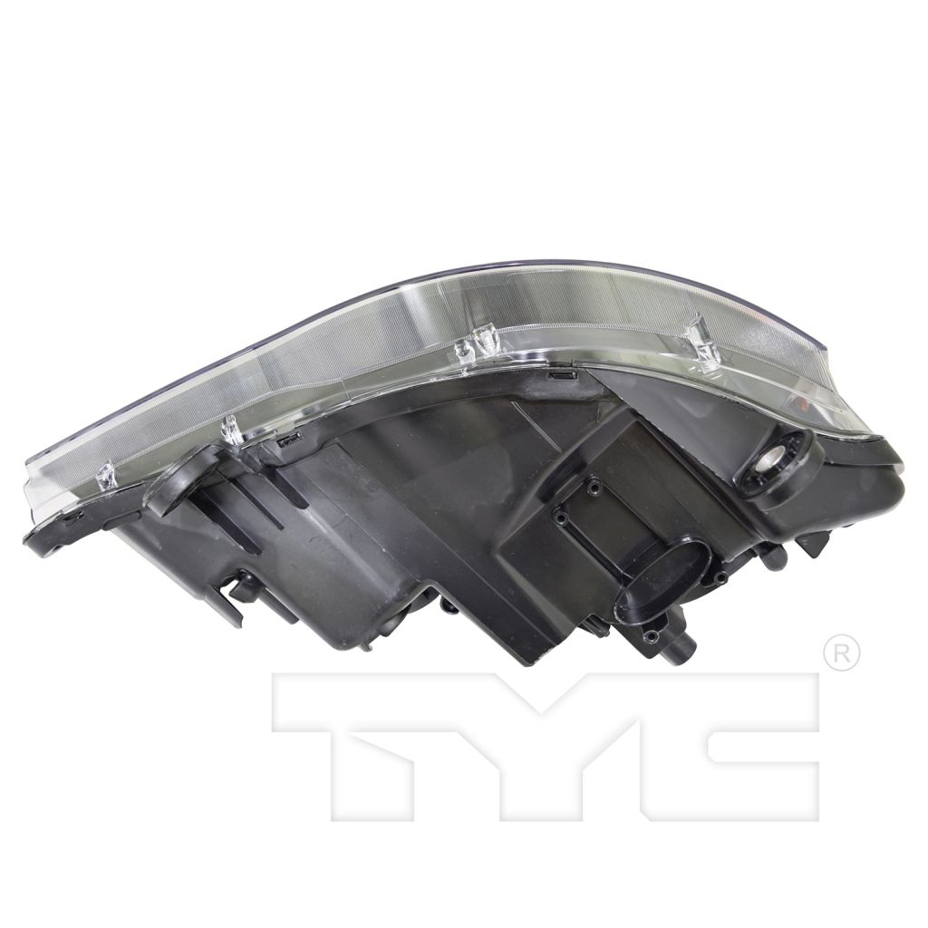 CHRYSLER TOWN & COUNTRY HEAD LAMP ASSY LEFT (Driver Side) (HALOGEN)(BLACK BEZEL)**CAPA** OEM#68206501AE 2014-2016 PL#CH2502266C