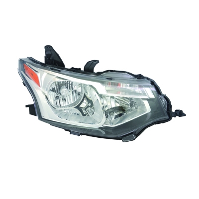 MITSUBISHI OUTLANDER (7 SEATER) HEAD LAMP ASSY RIGHT (Passenger Side) (HALOGEN) OEM#8301D100 2014-2015 PL#MI2503163