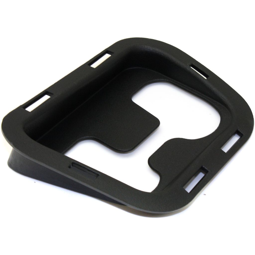 GM TRUCKS & VANS TAHOE (CHEVY) FRONT BUMPER TOW HOOK OPNG COVER RIGHT (Passenger Side)(W/ROUND FOG)(WO/OFFROAD) OEM#15893977 2007-2014 PL#GM1029103