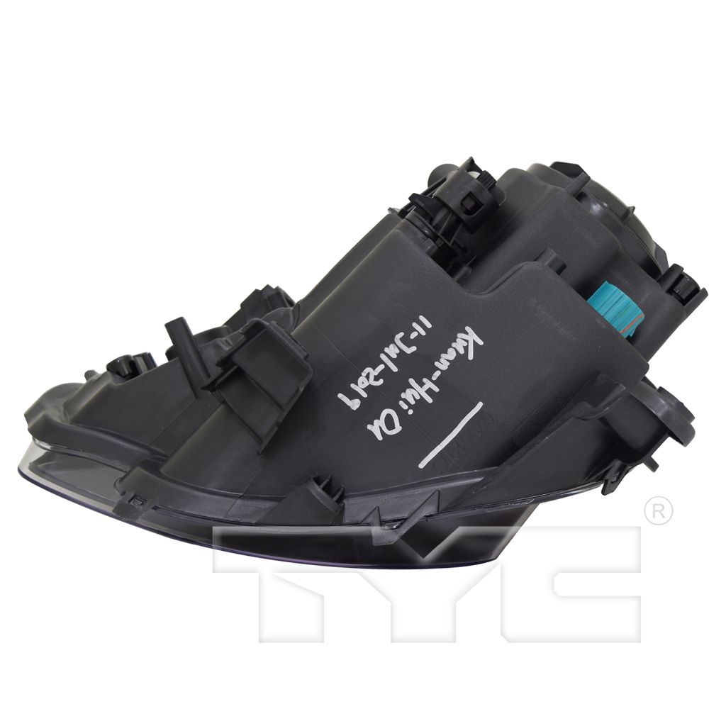 JEEPVEHICLE CHEROKEE HEAD LAMP ASSY RIGHT (Passenger Side) (HALOGEN)(BLACK BEZEL)(LOWER)**CAPA** OEM#68292992AB 2016-2018 PL#CH2503313C
