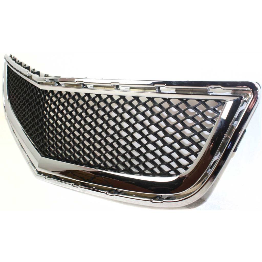 GM TRUCKS & VANS TRAVERSE GRILLE LOWER CHR/BLK (BMP GRL) OEM#20756061 2009-2012 PL#GM1036120