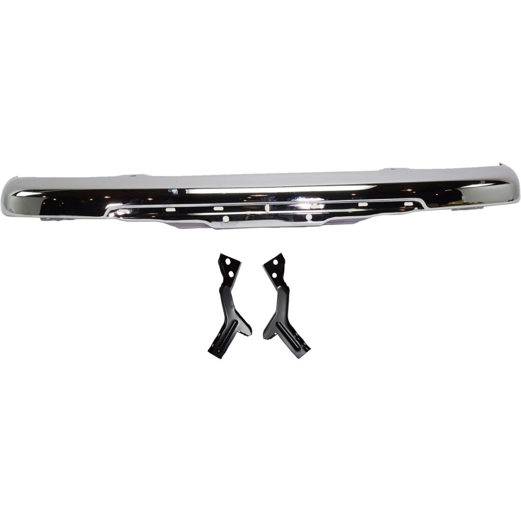 GM TRUCKS & VANS COLORADO (CHEVY) FRONT BUMPER CHROME (W/ BRACE BRKT) OEM#19210442 2004-2012 PL#GM1002460
