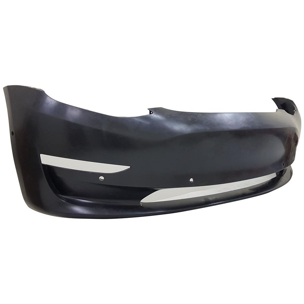 TESLA MODEL 3 FRONT BUMPER COVER PRIMED (W/6 SENSOR HOLES) **CAPA** OEM#1916697S0A 2017-2022 PL#TA1000101C