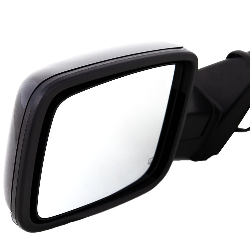 DODGE TRUCKS & VANS DODGE/PU (R1500) DOOR MIRROR LEFT (Driver Side) PWR/HTD/SIGNAL/PUDDL (WO/TOW)(WO/DIMMING)(BLACK) OEM#1QL211XRAF 2010-2012 PL#CH1320346