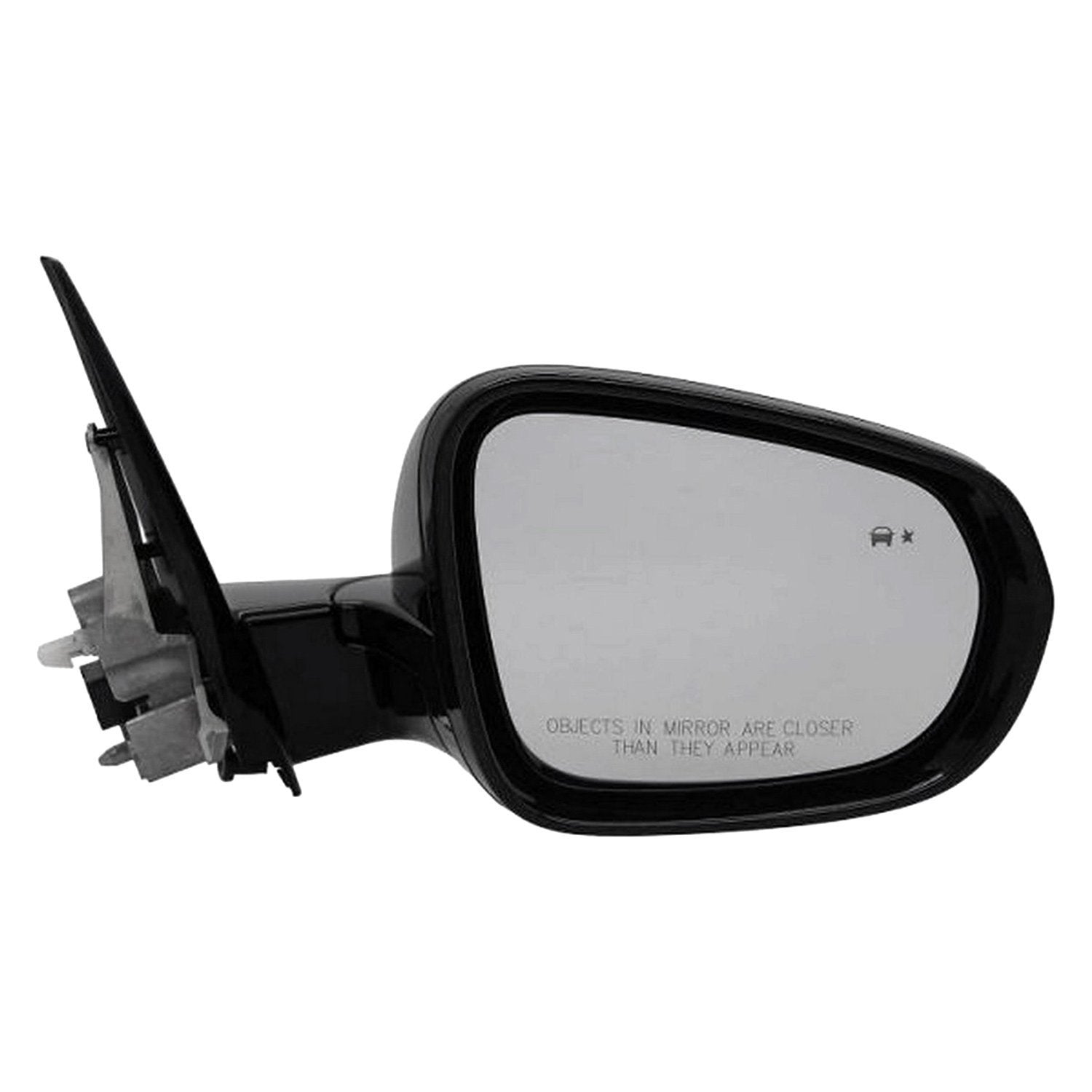 GM TRUCKS & VANS TRAILBLAZER DOOR MIRROR RIGHT (Passenger Side) PWR/HTD (W/BSD)(PTM-CVR)(RS/ACTIV)(PTD-BLACK BASE) OEM#42834256-PFM 2021-2025 PL#GM1321673