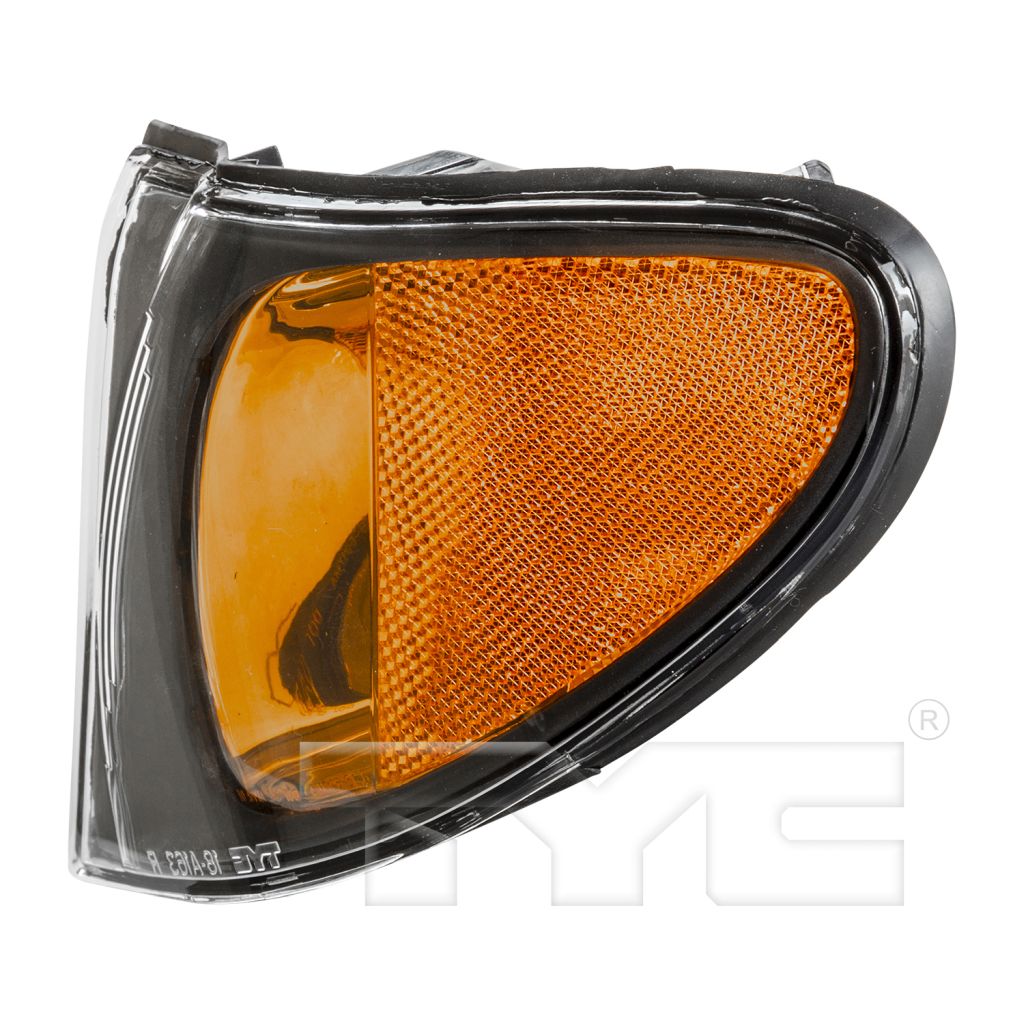 BMW BMW 3( i/xi ) (SEDAN/WAGON) CORNER LAMP LEFT (Driver Side) (AMBER SIGNAL W/BLACK BASE) OEM#63137165859 2002-2005 PL#BM2520109