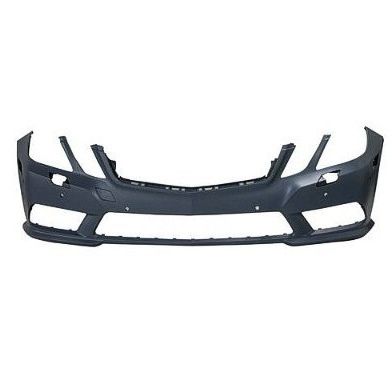 MERCEDES-BENZ E-CLASS HYBRID (E400) FRONT BUMPER COVER PRIMED (SPORT)(WO/CHR MLDG)(W/WASHER)(W/SENSOR) OEM#21288027409999 2013 PL#MB1000301