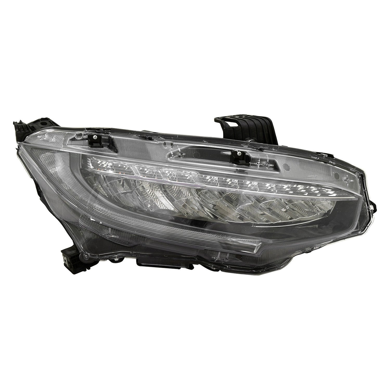 HONDA CIVIC COUPE HEAD LAMP ASSY RIGHT (Passenger Side) (LED)(EXC 19-19 Si) OEM#06331TBA305 2019 PL#HO2503195