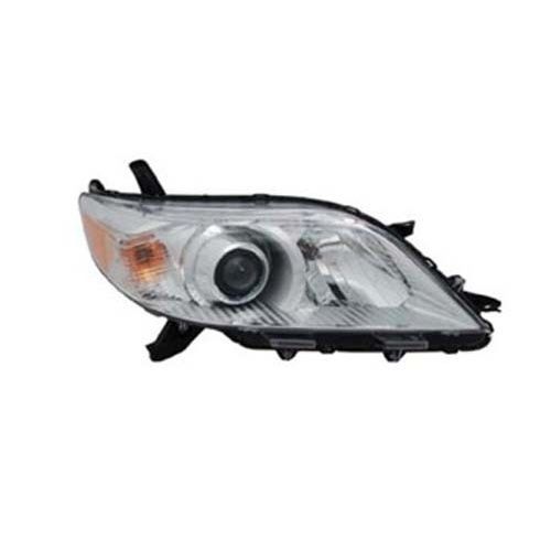 TOYOTA SIENNA HEAD LAMP ASSEMBLY RIGHT (Passenger Side) (HALOGEN)(WO/LED DRL)(EXC SE) OEM#8111008032 2011-2020 PL#TO2503199