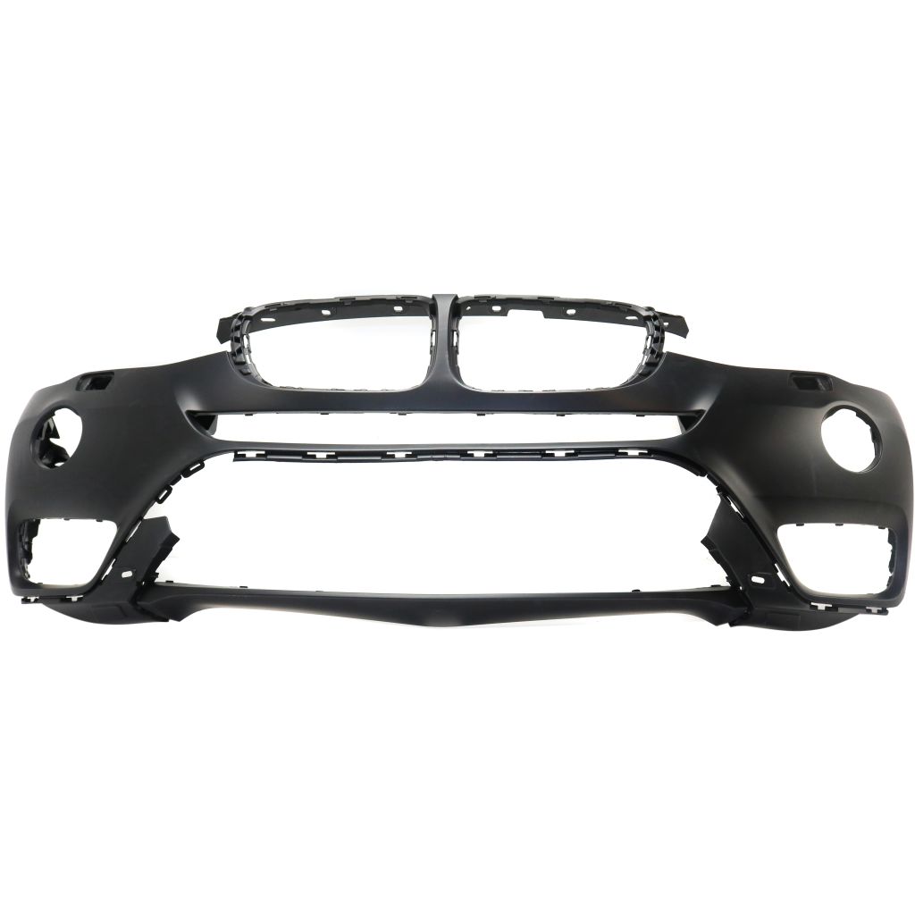 BMW BMW X3 FRONT BUMPER COVER PRM(W/LED FOG)(W/SENSOR)(WO/CAMERA)(WO/M PKG) OEM#51117389899 2015-2017 PL#BM1000353