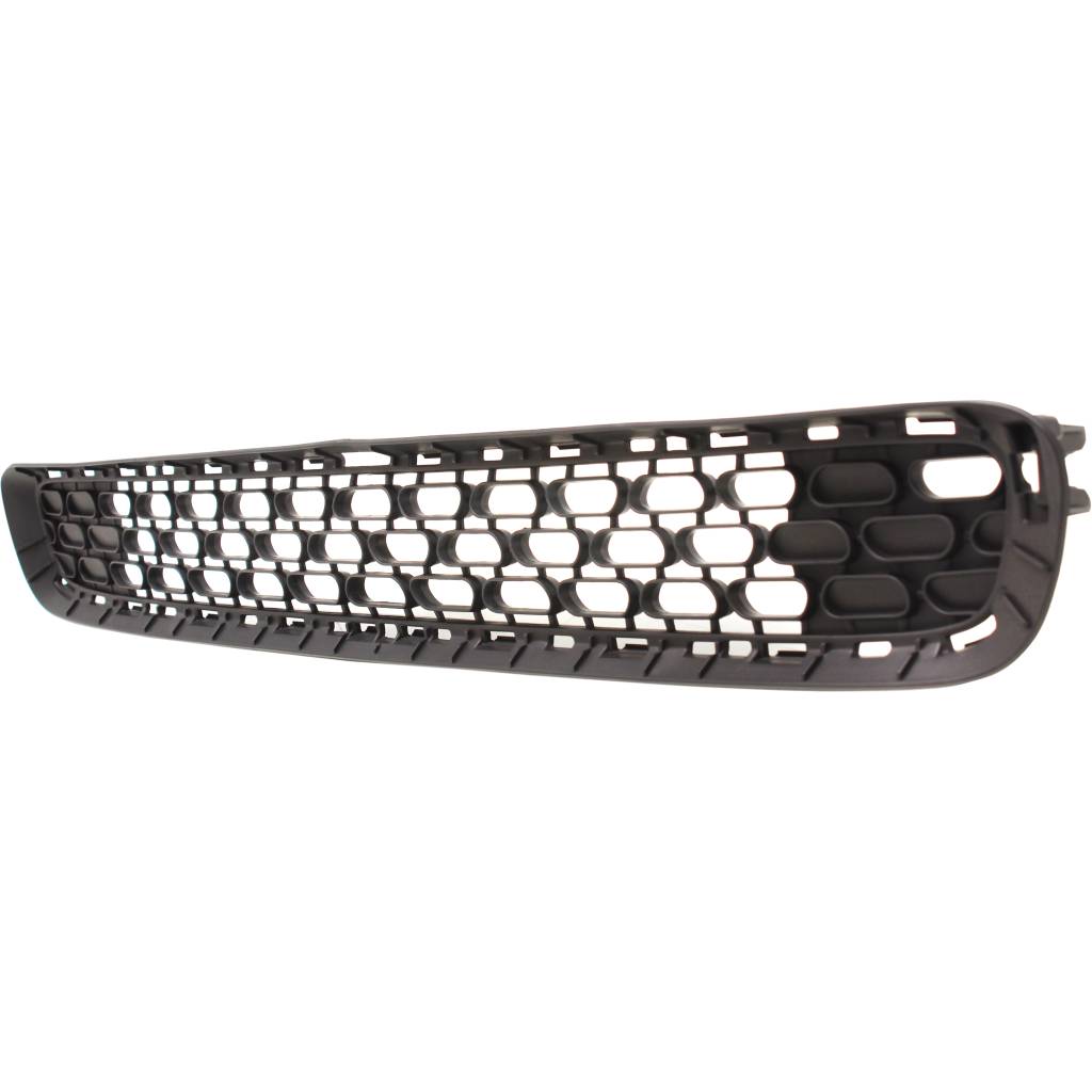 MINI COOPER CONV FRONT BUMPER GRILLE TXT-BLACK (BASE MDL WO/JCW)(W/CHROME TRIM)**CAPA** OEM#51117337793 2016-2021 PL#MC1036106C
