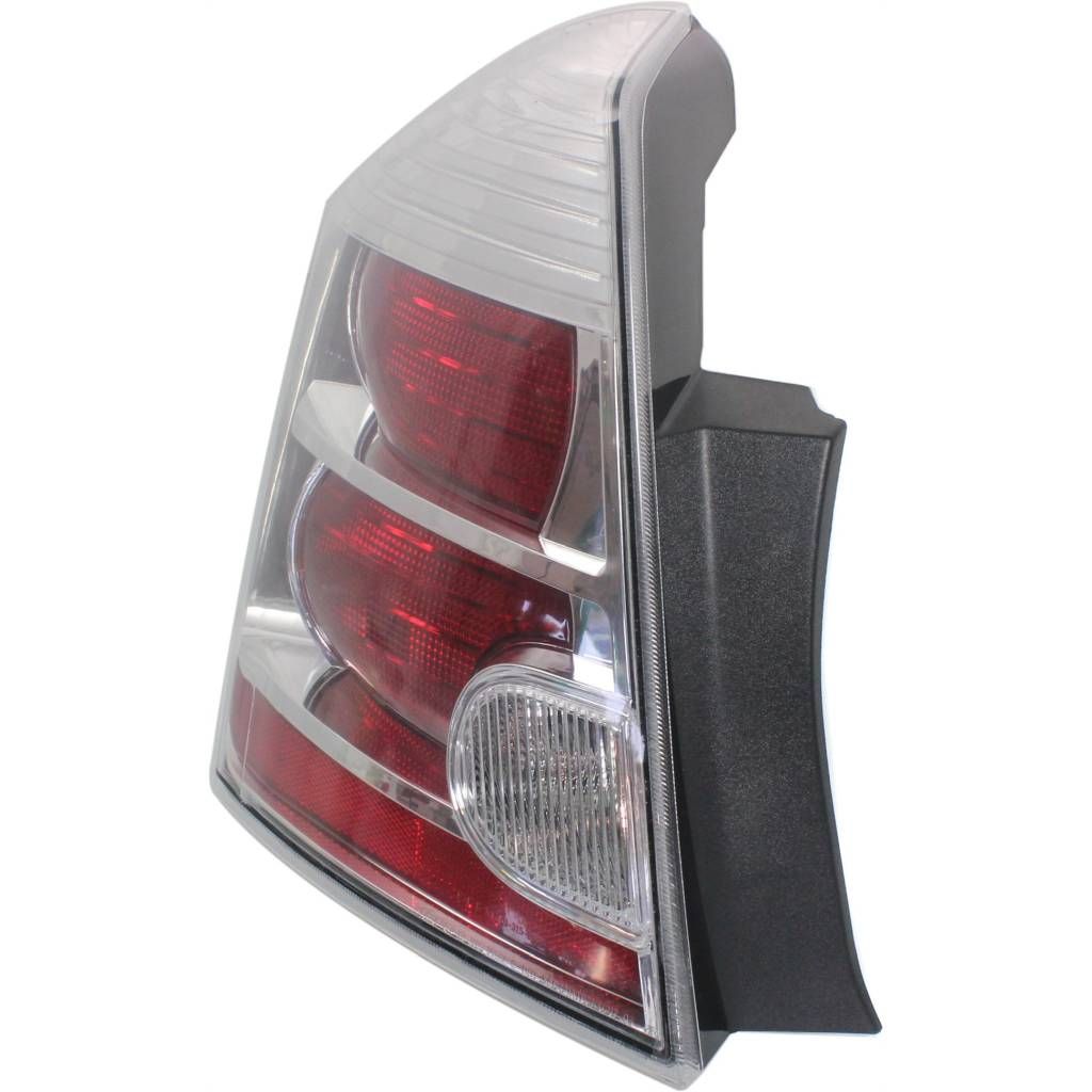NISSAN(DATSUN) SENTRA TAIL LAMP ASSEMBLY LEFT (Driver Side) (CHROME BEZEL)(2.0L)(EXC SR) OEM#26555ZT50A 2010-2012 PL#NI2800187
