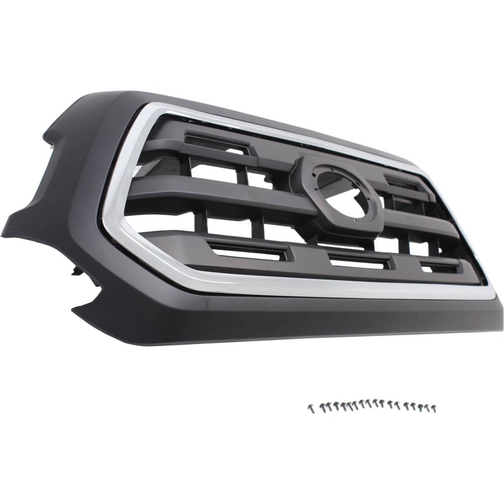 TOYOTA TACOMA GRILLE PTD/BLACK W/CHROME SURROUND MLDG (SR5) OEM#5310004510C8 2016-2017 PL#TO1200408