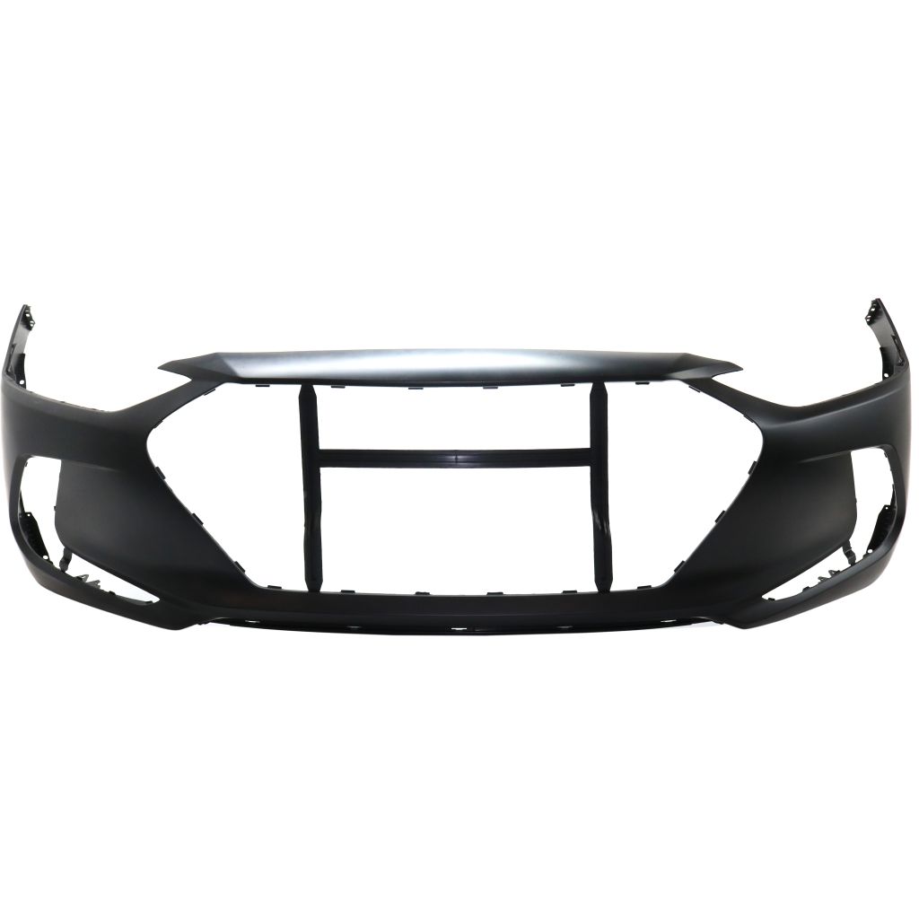 HYUNDAI ELANTRA SEDAN FRONT BUMPER COVER PRIMED (EXC 1.6L TURBO SPORT MDL)(USA)**CAPA** OEM#86510F3000 2017-2018 PL#HY1000215C