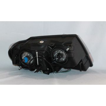 JEEP GRAND CHEROKEE HEAD LAMP ASSEMBLY LEFT (Driver Side) (LAREDO/SPORT)(AMBER PARK LEN/BLK BEZEL) OEM#5103401AA 1999-2004 PL#CH2502121