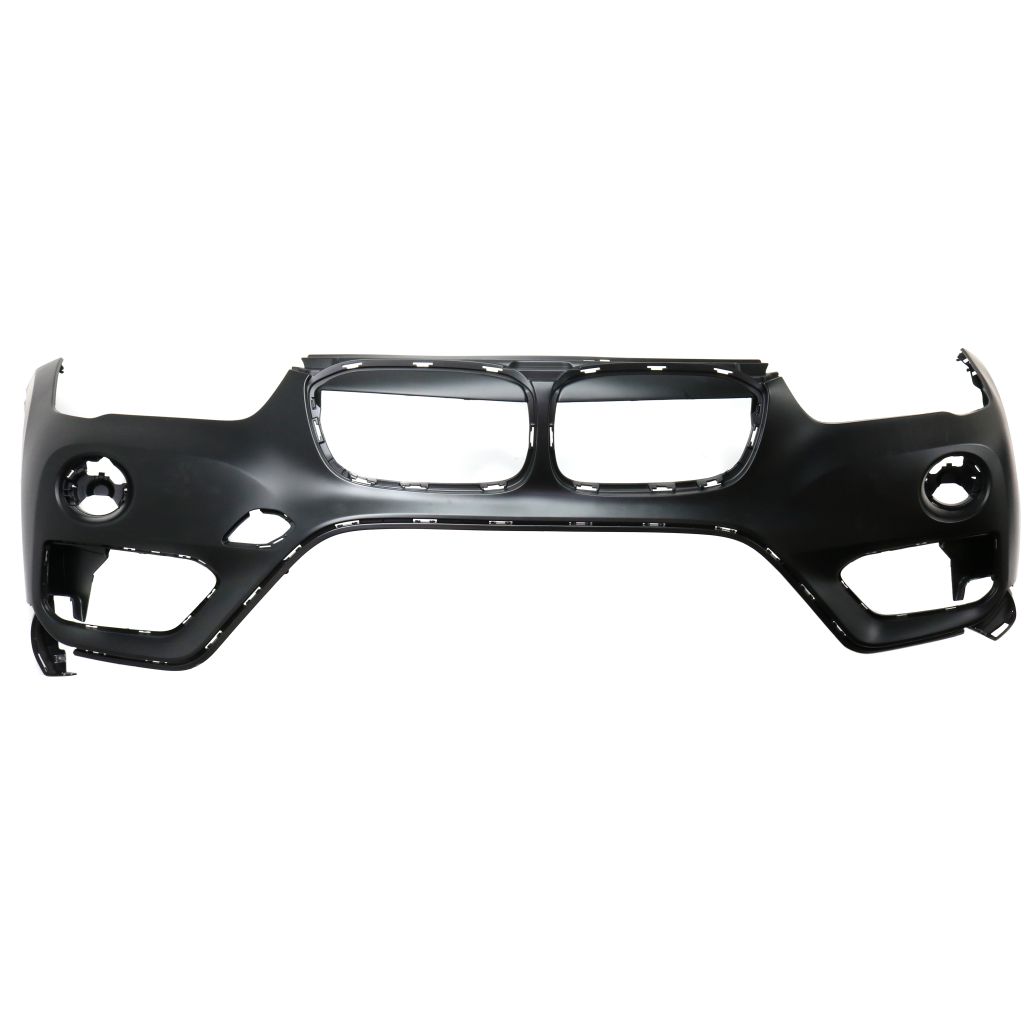BMW BMW X1 FRONT BUMPER COVER PRIMED (WO/WASHER)(W/SENSOR)(WO/M PKG)**CAPA** OEM#51117453566 2016-2019 PL#BM1014101C