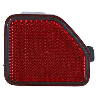 JEEPVEHICLE WRANGLER PLUG-IN REAR BUMPER REFLECTOR LEFT (Driver Side) (EXC STEEL BMP) OEM#68281937AB 2021-2024 PL#CH1184108