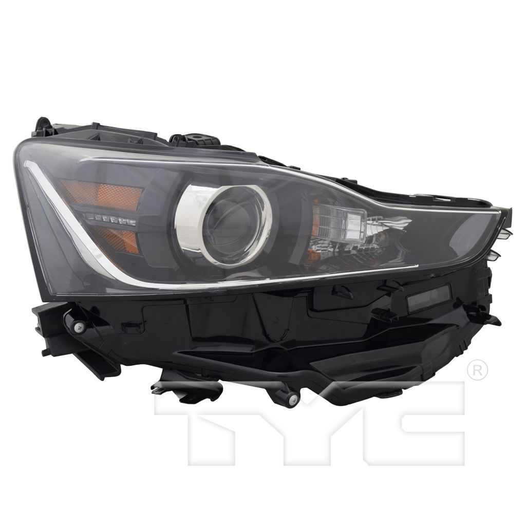 LEXUS IS 250/200t/300/350 (SEDAN) HEAD LAMP ASSY RIGHT (Passenger Side) (LED)(WO/ADAPTIVE)(WO/LED SIGNAL) OEM#8114553810 2017-2020 PL#LX2503170