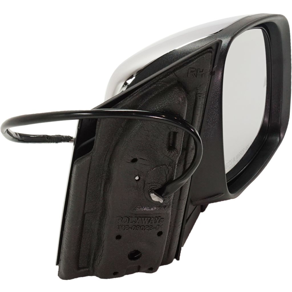 DODGE TRUCKS & VANS GRAND CARAVAN DOOR MIRROR RIGHT (Passenger Side) PWR/HTD/SIGNAL (W/BSD)(CHROME CVR) OEM#68029456AO 2009-2016 PL#CH1321479