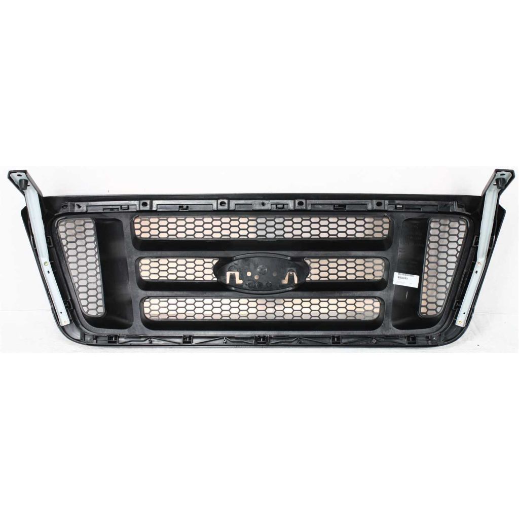 FORD TRUCKS & VANS FORD/PU (F150 EXC HERITAGE) GRILLE PTD FRAME/ BLACK BAR/BLACK HONEYCOMB (FX4/STX MDL) OEM#4L3Z8200BAPTM 2004-2008 PL#FO1200414