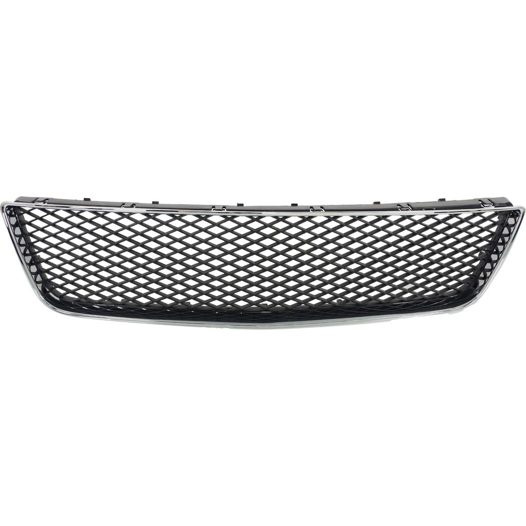 CHEVROLET IMPALA / IMPALA LIMITED (2pc T/L) FRONT BUMPER GRILLE CHR/DK-GRAY (MESH)**CAPA** OEM#10333712 2006-2016 PL#GM1036107C