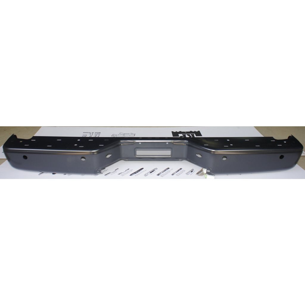 NISSAN TITAN REAR STEP BMP FACE BAR BLACK (W/SENSOR) OEM#850309FM0G 2007-2015 PL#NI1102170