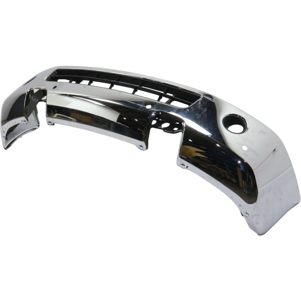 NISSAN NV1500/2500/3500 FRONT BUMPER CHROME (W/ FOG)(W/ SENSOR)(STEEL) OEM#620221PA2C 2012-2021 PL#NI1002147