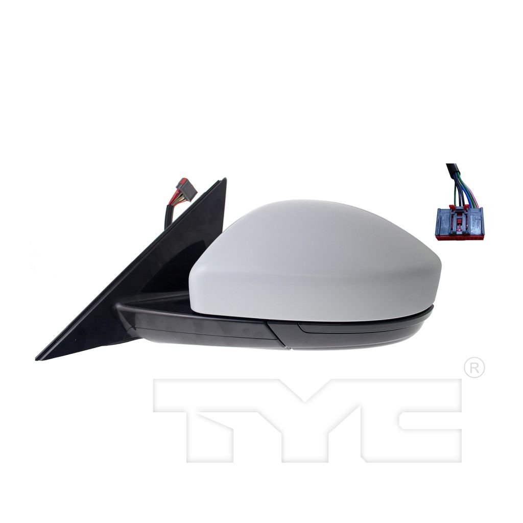JAGUAR JAGUAR F-PACE DOOR MIRROR LEFT (Driver Side) PWR/HTD/SIGNAL/M-FOLD (WO/BSD)(PTM) OEM#T4A5587-PFM 2017-2025 PL#JA1320100