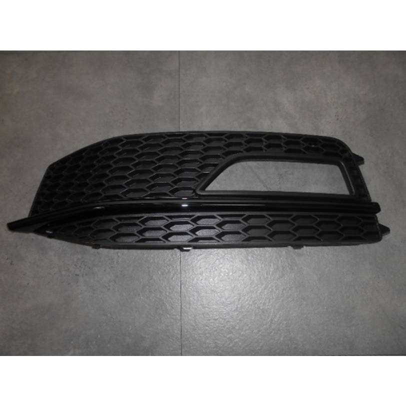 AUDI A4 SEDAN / WAGON FOG LAMP COVER LEFT (Driver Side) BUMPERLK W/BLACK MLDG (13-14 WO/S LINE PKG) OEM#8K0807681LZDE 2013-2016 PL#AU1038126
