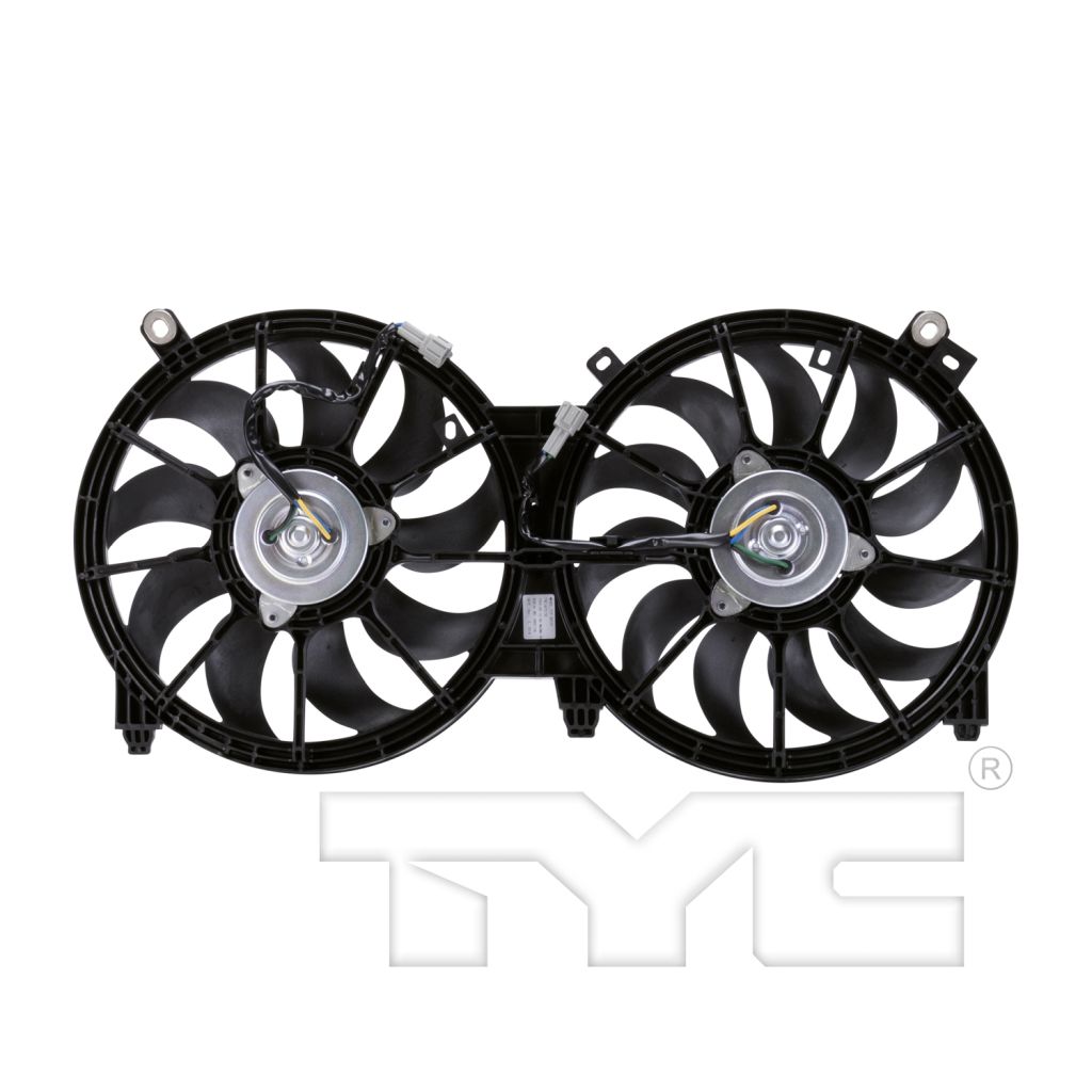 NISSAN(DATSUN) MAXIMA RADIATOR & A/C FAN ASSEMBLY (DUAL FAN) OEM#214819N00A 2009-2015 PL#NI3115139