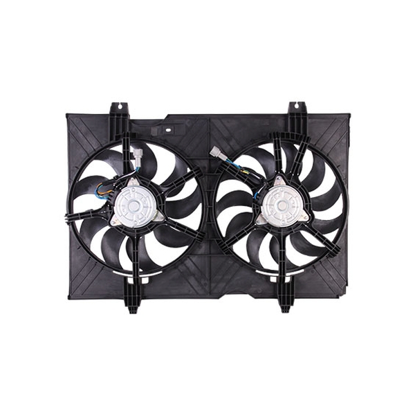 GM TRUCKS & VANS CITY EXPRESS RADIATOR & A/C FAN ASSEMBLY (DUAL FAN) OEM#19316315 2015-2018 PL#GM3115269