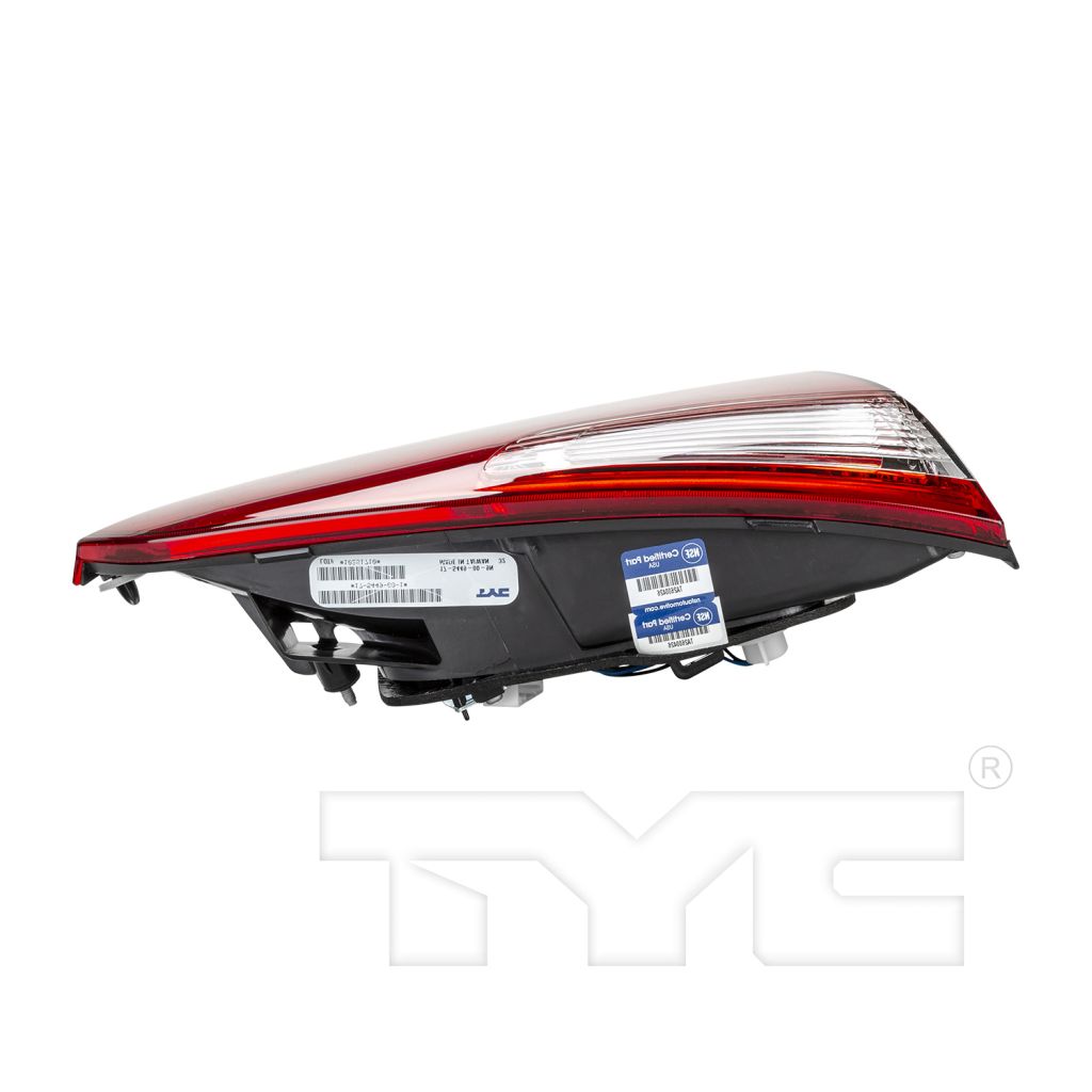 KIA FORTE SEDAN BACK-UP LAMP ASSY LEFT (Driver Side) (BULB TYPE)**CAPA** OEM#92403A7000 2014-2016 PL#KI2802103C