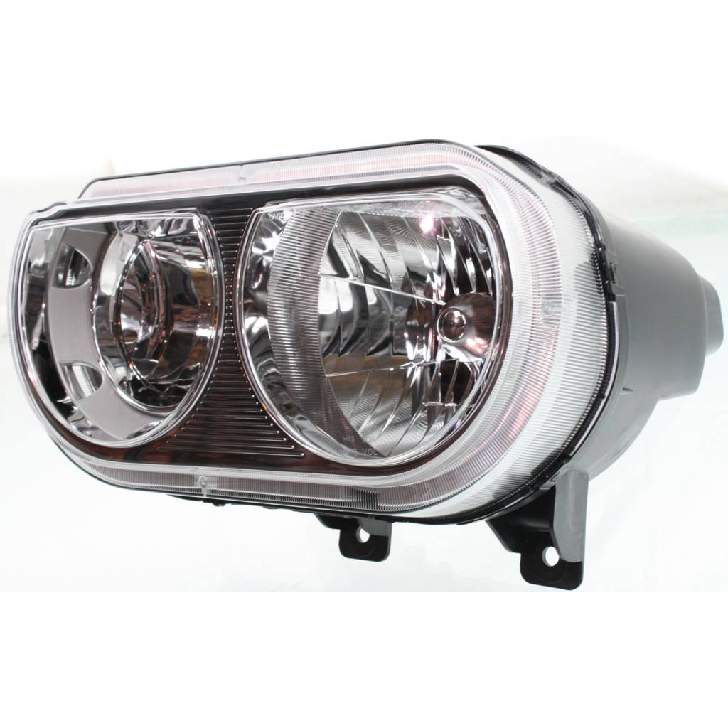 DODGE CHALLENGER HEAD LAMP ASSEMBLY LEFT (Driver Side) (HALOGEN) **CAPA** OEM#5028777AA 2008-2014 PL#CH2518137C
