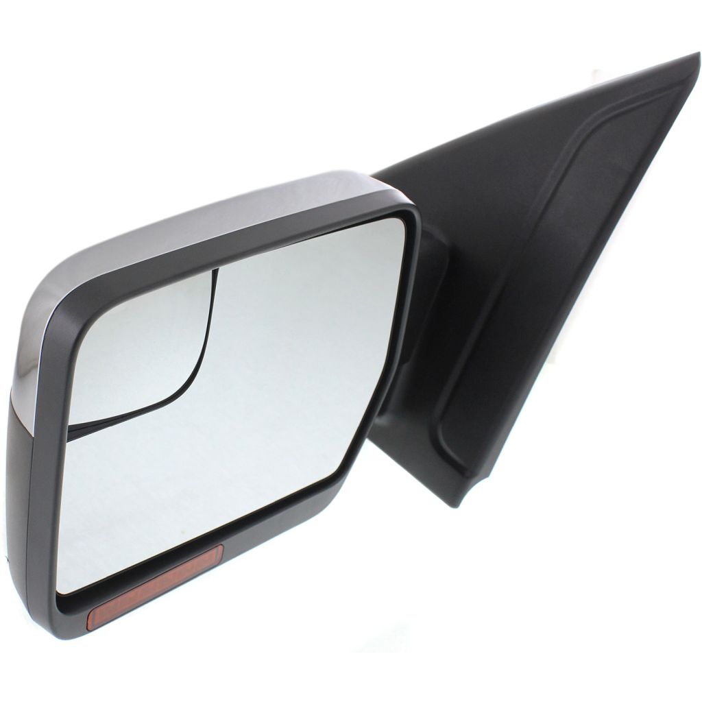 FORD TRUCKS & VANS FORD/PU (F150)(EXC SVT RAPTOR) DOOR MIRROR LEFT (Driver Side) PWR/HTD/SIGNAL/PUDDLE/MEMORY/PWR-FOLD (CHR)(SINGLE )(WO/DIM) OEM#BL3Z17683EA-PFM 2011-2014 PL#FO1320412