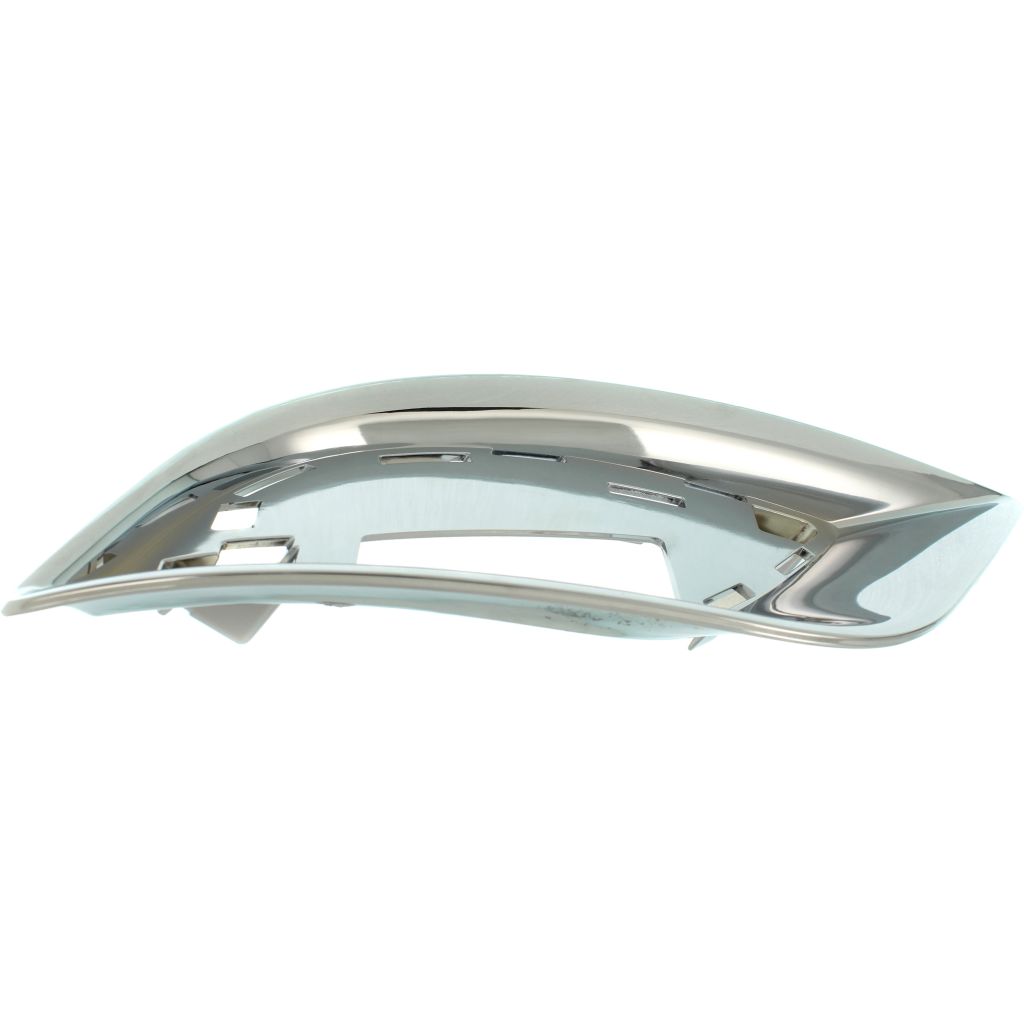 JEEPVEHICLE GRAND CHEROKEE / GRAND CHEROKEE WK FRONT BUMPER OUTER GRILLE FRAME RIGHT (Passenger Side) CHROME (SUMMIT) OEM#6AH12SZ0AB 2017-2021 PL#CH1039186