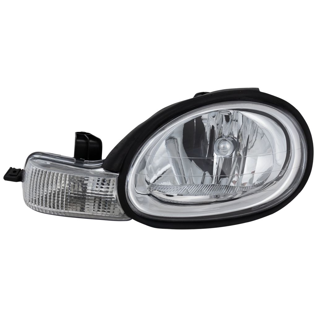 DODGE NEON/SX 2.0 HEAD LAMP ASSEMBLY LEFT (Driver Side) (CHROME BEZEL) OEM#5288509AH 2000-2002 PL#CH2502124