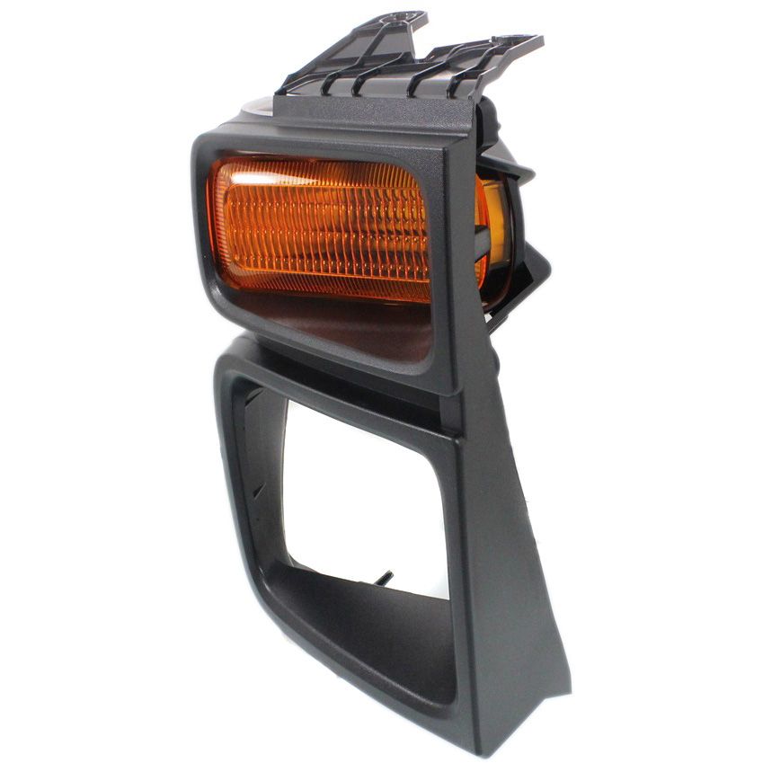 FORD TRUCKS & VANS FORD VAN HEAD LAMP DOOR & P/S LAMP RIGHT (Passenger Side) (W/ SEALED BEAM HEAD LAMP)**CAPA** OEM#8C2Z13200B 2008-2014 PL#FO2525103C