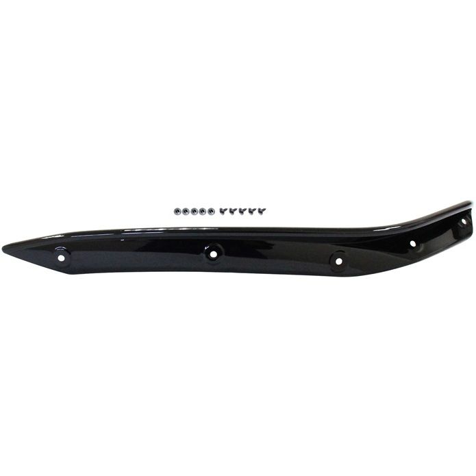 MERCEDES-BENZ CLA-CLASS FRONT BUMPER LOWER SPOILER OUTER LEFT (Driver Side) BRIGHT-BLACK (CLA45 W/AMG AERODYNAMICE PKG) OEM#1188858901 2020-2023 PL#MB1046172