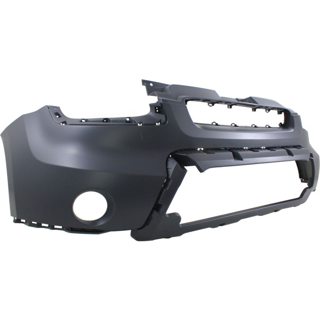 KIA SOUL FRONT BUMPER COVER PRIMED (W/ ROCKER MLDG)**CAPA** OEM#865112K050 2010-2011 PL#KI1000146C